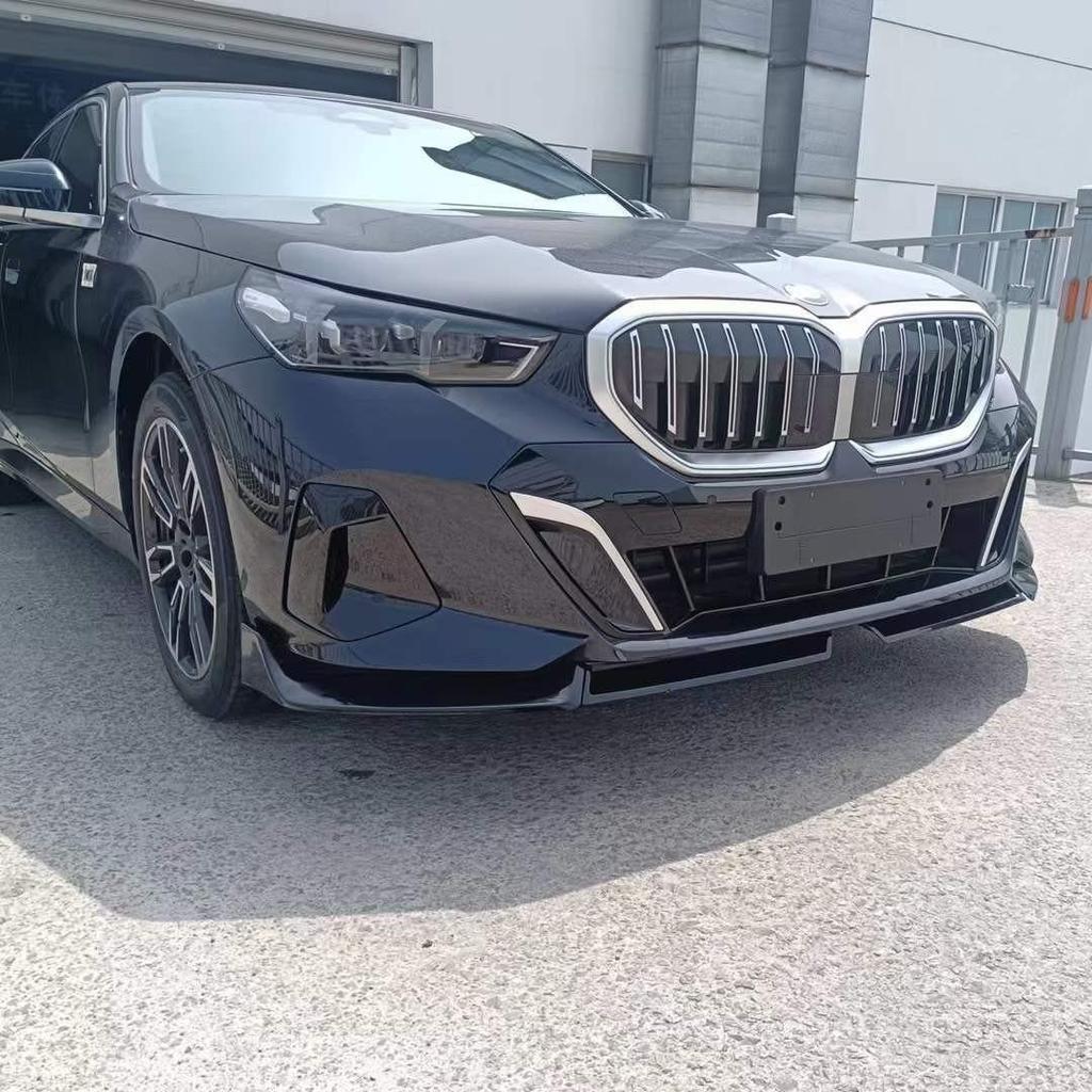 Передний сплиттер-губа MP Style Глянцево-черный Комплект для тюнинга BMW 5 серии G60/G68