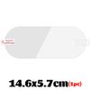 Transparent Car Windshield Sticker Double Sided Seamless PET Static Film for ETC DVR Dash Cam Hook High Clear No Residue Mount