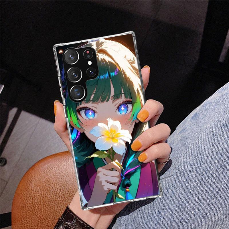 A-Apothecary D-Diaries Anime Phnoe Case for Samsung Galaxy S26 S25 Edge S23 S24 Ultra S22 Plus S21 S20 FE Unique Cover Soft Coqu