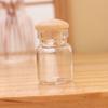 Lovely Detachable Wooden Lid Photo Props Adorable 1:12 Dollhouse Miniature Glass Color Bottle Micro Landscape Storage Tank Model