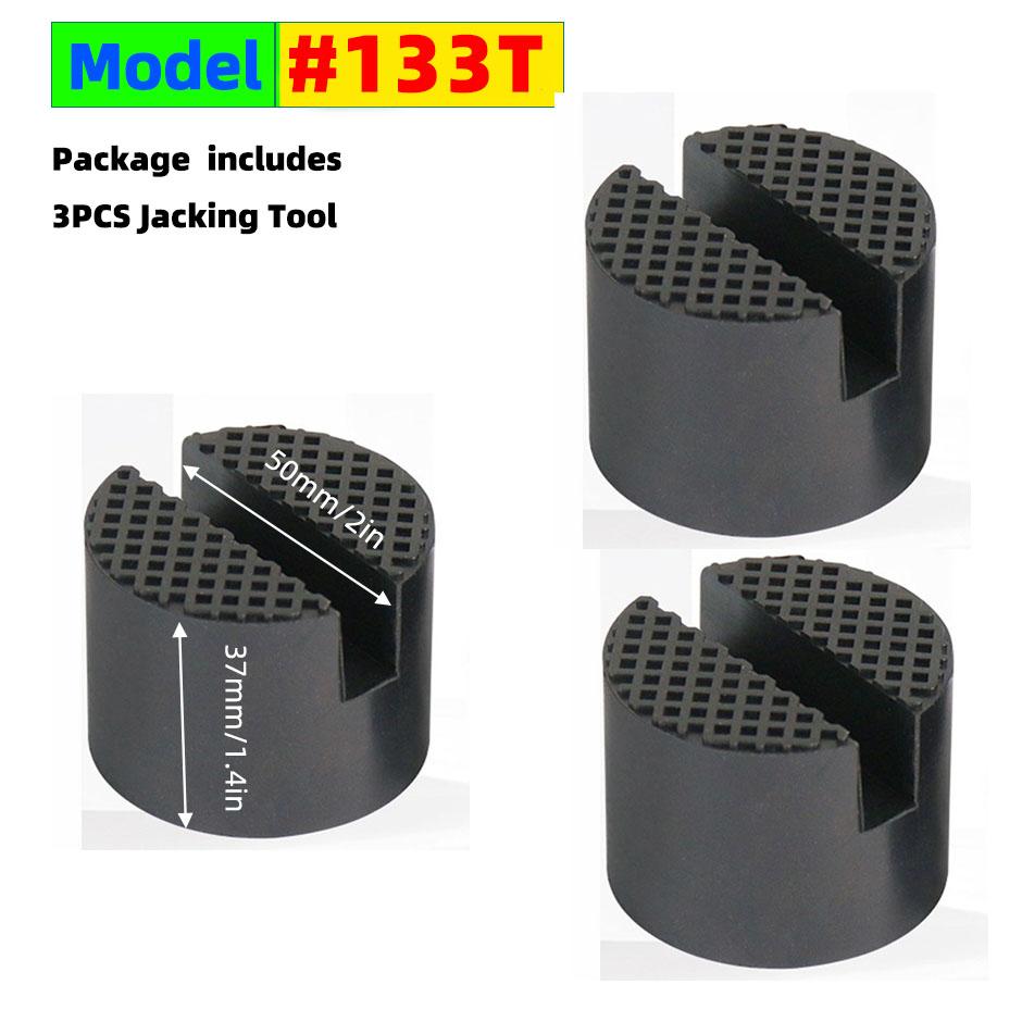 Universal Car Lift Jack Stand Rubber Pads Frame Protector Adapter Floor Slotted Car Jack Rubber Pad For Lexus Subaru Fiat Volvo.