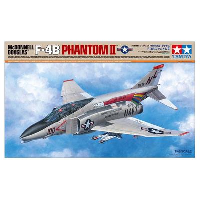 Tamiya 148 Самолет серии No.121 McDonnell Douglas F-4B Phantom II Пластиковая модель 61121