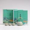 Chinese Style Ceramic Tea Set Gift Box