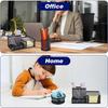 Mesh Pen Holder for Desk Pencil Holders 6 Pieces Desk Organizer Office Supplies Caddy with Sticky Notes Holder for Office School Home Black