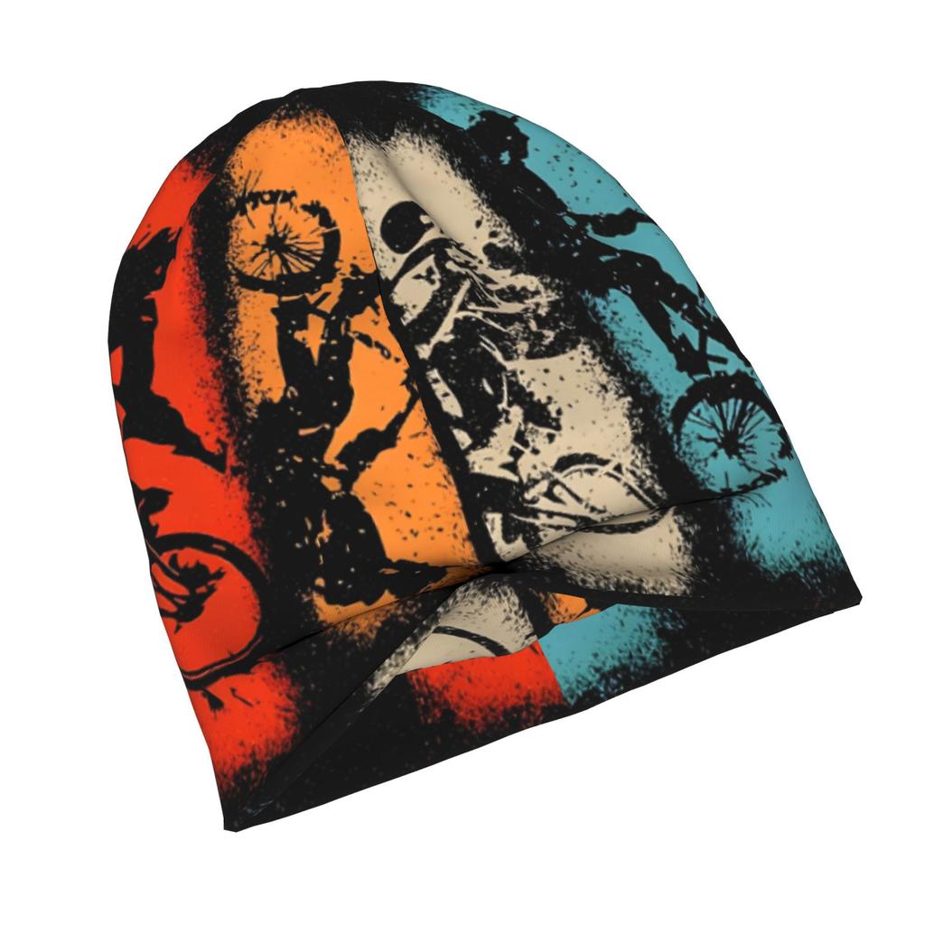 Grunge Bmx Одежда Bmx Велосипед Классическая Вязаная Шапка для Взрослых Доступна в Универсальных Оттенках Идеально Подходит для Сдержанного Стиля в Прохладные Дни Или Расслабленные Сезоны