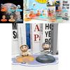 Adorable 6 Piece Space Themed Pvc Figure Set Featuring Cartoon Character Models