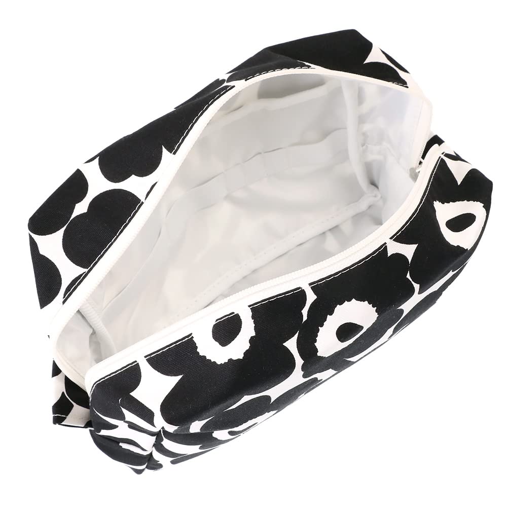 Cosmetic Travel Makeup MINI Mini Black [Marimekko] Pouch, Pouch, Pouch, UNIKKO, Nordic, Vilya, Unikko, 71295, 190, [Used]