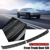 24 Cybertruck Front Spare Slit-bar TPE Protection Panel Collision Decoration Automotive Accessories Car Avoidance L4Y1