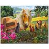 Diy 5d Diamond Painting Horse Farmhouse Decoration Embroidery Animal Cross Stitch