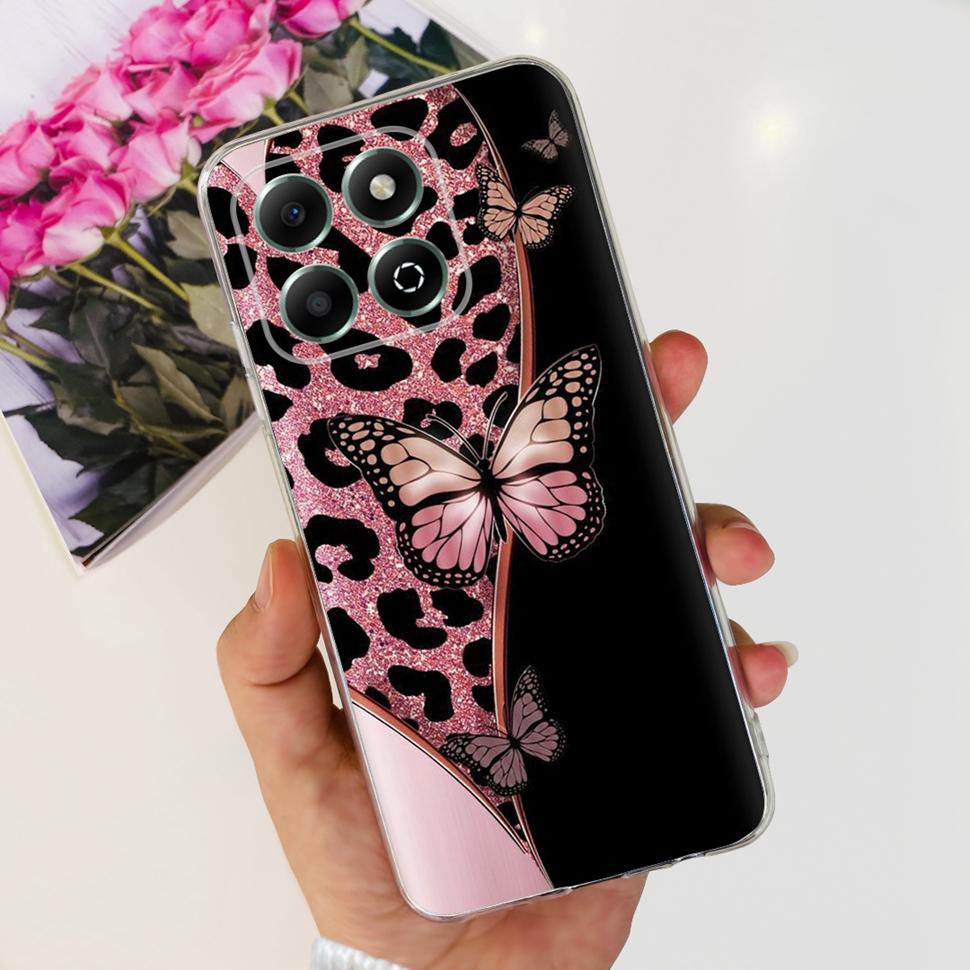Чехол для телефона для Honor X6b Чехол Мягкий ТПУ Защитный корпус для телефона для Honor X6 X6b Задняя крышка HonorX6b HonorX6 Чехол Мультяшный