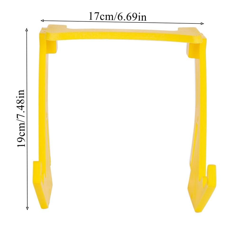 3Pcs Portable Honey Bucket Rack Plastic Beehive Frame Holder Frame Grip Holder Honey Harvesting