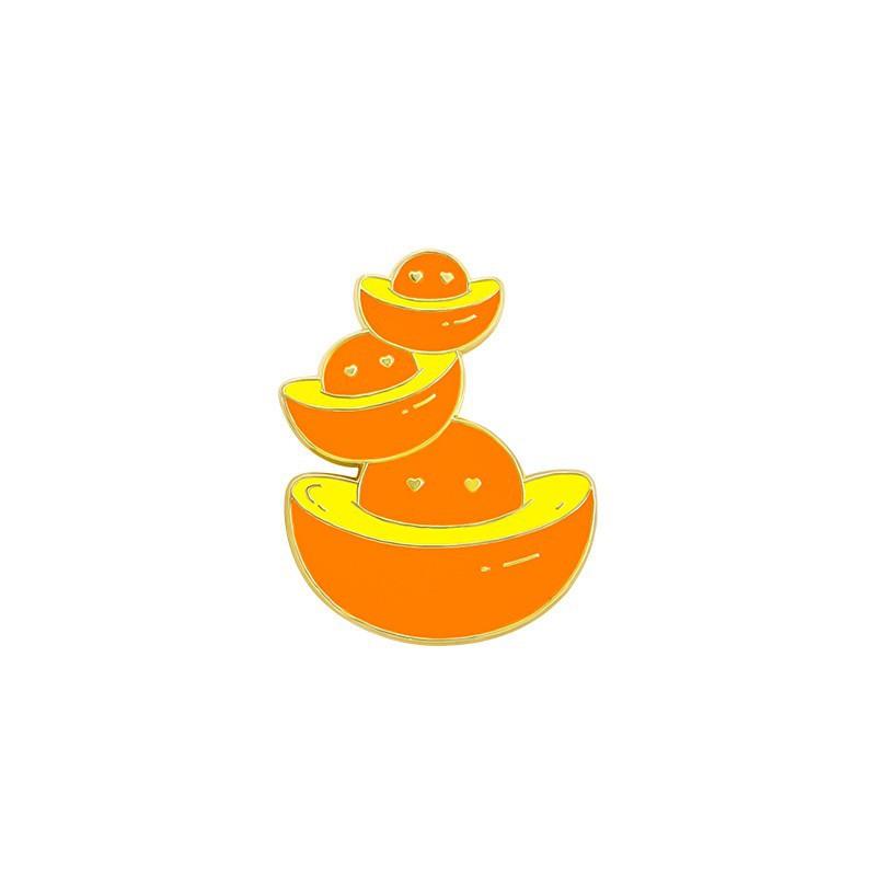 Zinc Alloy Enamel Dropping Brooch, Cute Cartoon Lucky Panda Snake Pattern 2025 Year of the Snake, New Year Festival Decorative Lapel Pin Badge