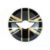 MOTOFUTURE Mini Cooper BMW Mini F54/F55/F56/F60 Series Common Steering Horn Pad Cover Paste Type Gold Jack Design