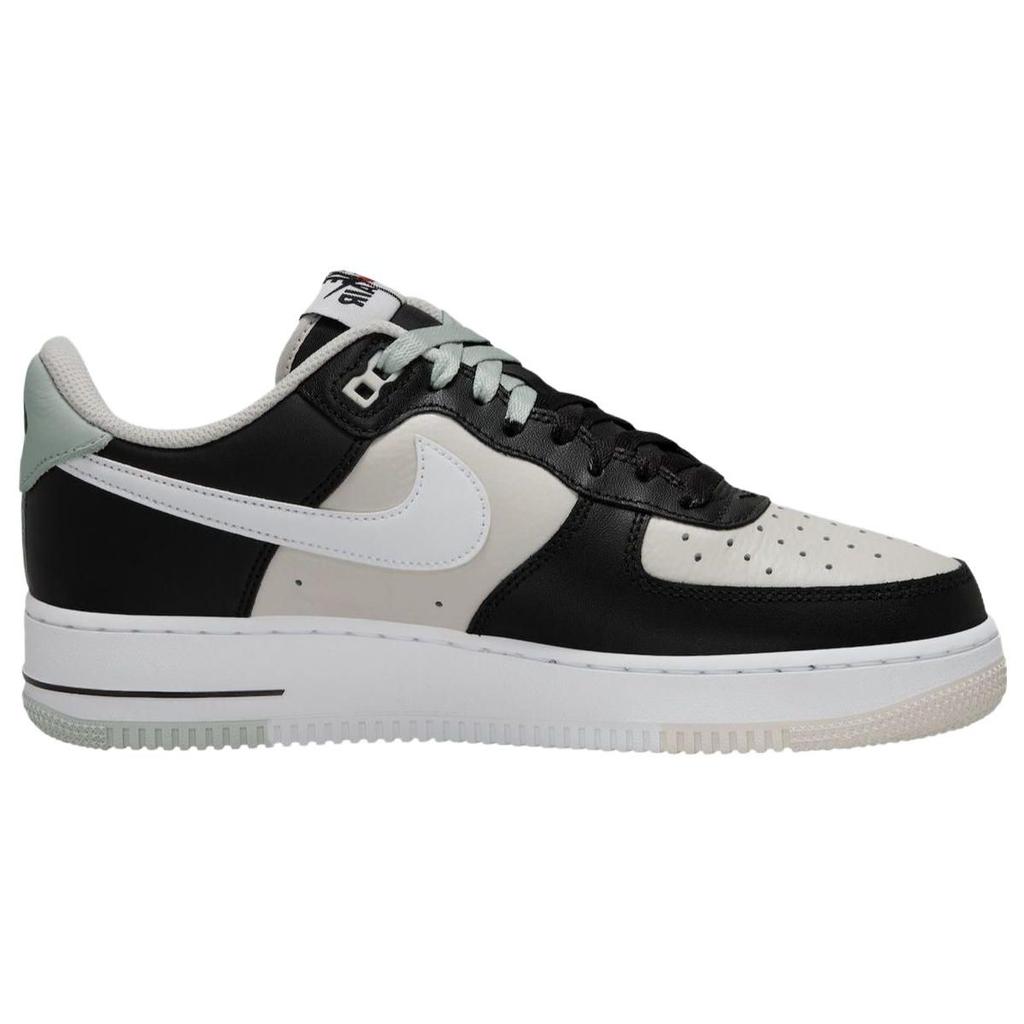 Nike Air Force 1 07 LV8 Split - Черные мужские кроссовки Phantom Белые светло-серебристые FD2592-002