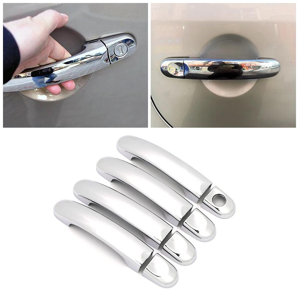 Для Volkswagen VW Transporter T5 Multivan V 2003-2015 хромированная внешняя боковая дверная ручка, молдинг, рамка, рамка 2012 2013