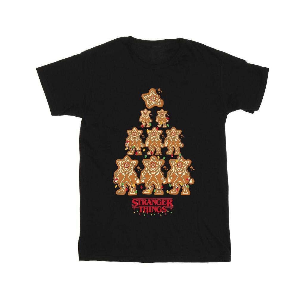 Netflix Mens Stranger Things Gingerbread T-Shirt