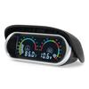 2 in 1 LCD Digital Auto Water Temp Gauge Voltmeter Gauge For Car Truck Motorcycle Temperature Sensor 10mm Temperature 12V 24V