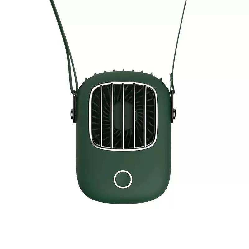 New Mini Hanging Neck Fan, Handheld Portable Small Student Fan, USB Rechargeable Fan 1441B