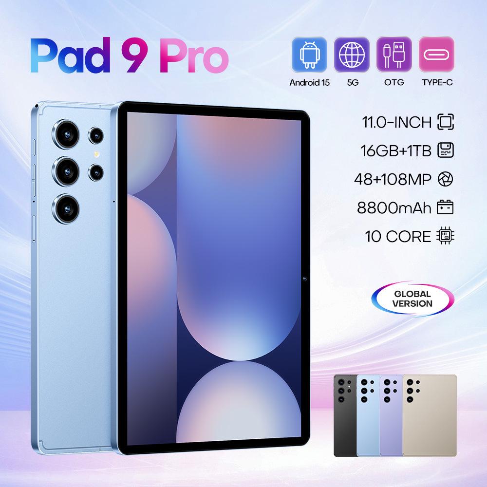 2025 Кросс-бордер Планшет Pad 9 Pro Смарт-планшет Международная версия