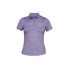 Polo Shirts Women's Purple Polo Collar Moderate Straight Fit Unisex 1326889-520