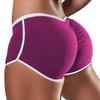 Plus Size Women Low Rise Sexy Running Shorts Butt Lifting Tight Fitted Solid Color Sports Workout Shorts