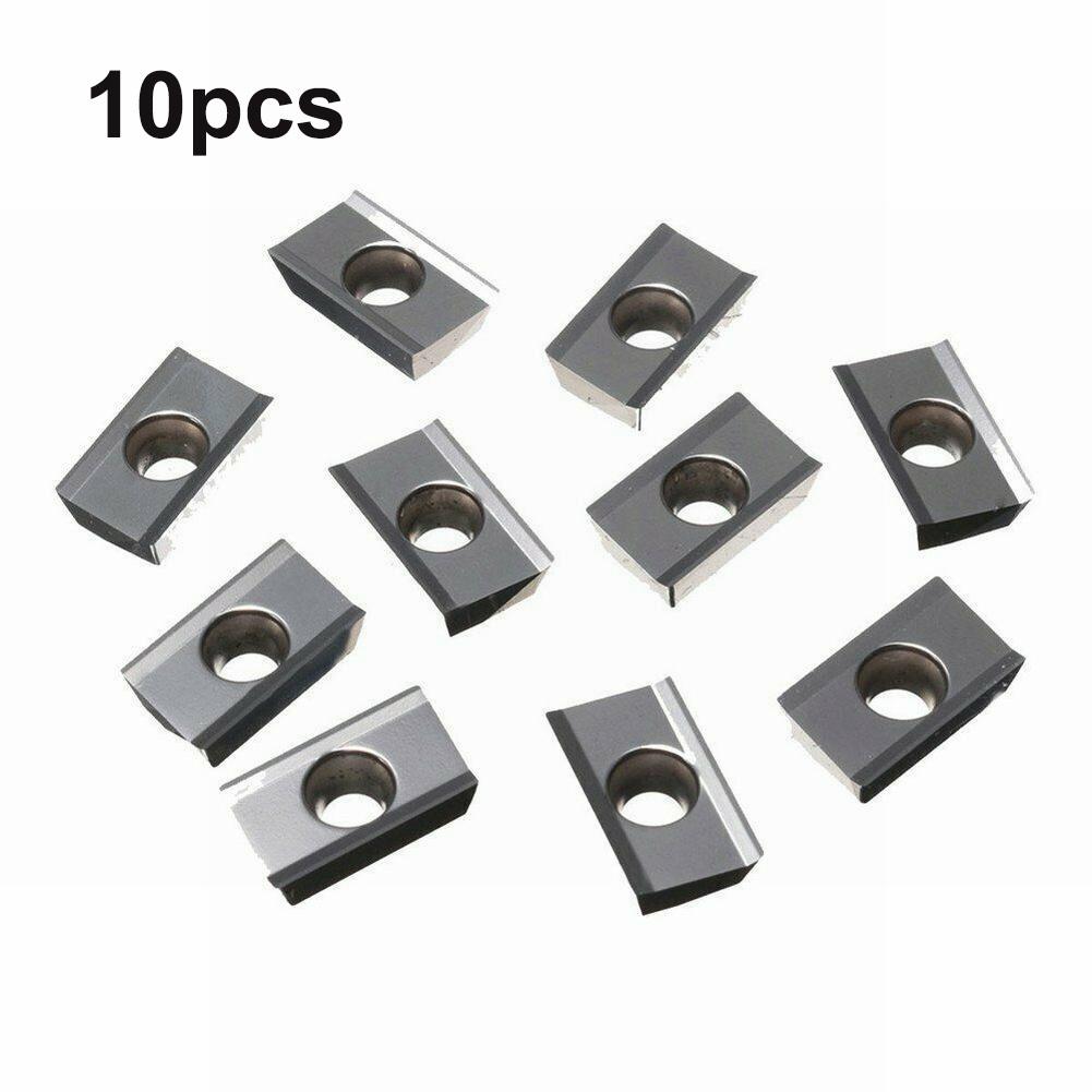 10 шт. APKT1604PDFRMA H01 Фрезерные твердосплавные пластины для алюминиевой ЧПУ обработки с высокой точностью и легкой заменой
