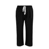 Autumn and Winter Women's Pant Suit Solid Colour V-neck Loose Comfortable Leisure Home Drawstring Trousers Suit