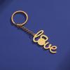 Брелок для ключей Love Style, брелок для ключей, золотые тона, брелки для женщин