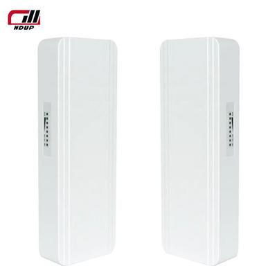 NDUP Outdoor WiFi Bridge — 2,4 ГГц, 300 Мбит/с, две антенны 14 дБи, дальность действия 1 км, идеально подходит для расширения беспроводной сети (Набор из 2)!