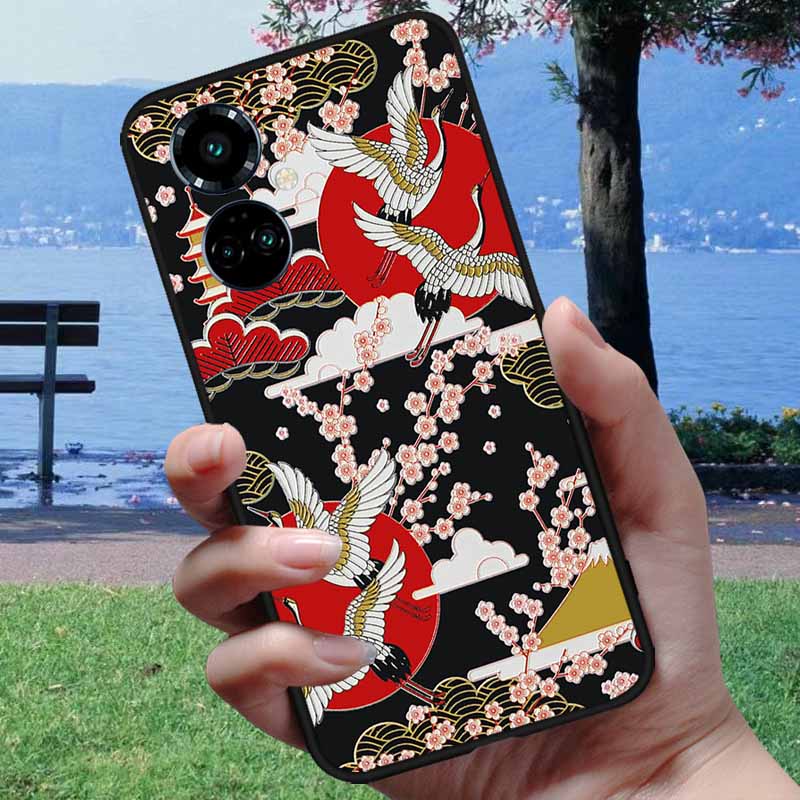 Чехол для Tecno Camon 19 Camon19 Neo 3D Рельефный Тисненый Чехол для Телефона Для Tecno Camon 19 Pro 4G 5G Neo Мягкий Силикон Мультяшный