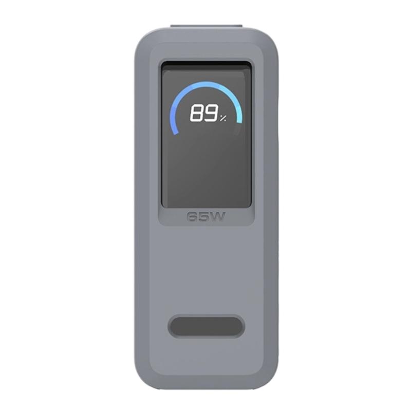 Портативный силиконовый чехол-сумка для хранения с защитой для Power Bank 2-в-1 65 Вт 9600 мАч, только чехол