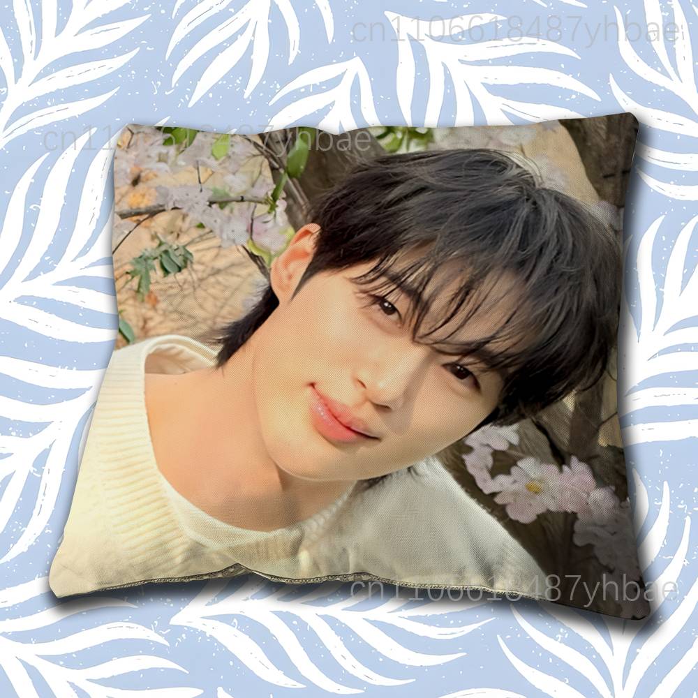 Korea BByeon Woo Seok Cushion Cover Pillow Cover Decor Pillowcase Printed Cushion Case For Couch