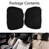 1Pair Car Headrest Maybach Design S Class Ultra Soft Pillow For Mercedes Benz Head Back Cushion Adjustable Car Neck Rest