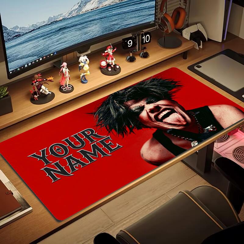 Custom Name YUNGBLUD Mouse Pad Large Gaming Table Cushion Non-slip Laptop Tablet Big Mousepad XXL Mat Mini PC Playmat With Lock edge_XIA