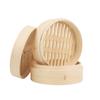 TAKEMI Bamboo Set of 2 and 1 Commercial Chinese Kitchen Steamer, Lid, 21cm, Steamer, Steamer, Steamer, Use, Steamer, Steamer, Steamer, Cookware,