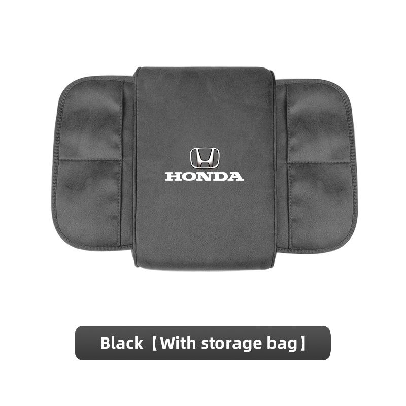 Suede Car Interior Armrest Box Mat Center Console Accessories For Honda Civic FIT Accord Prelude CRV 5th City CRZ CRX Jazz HRV