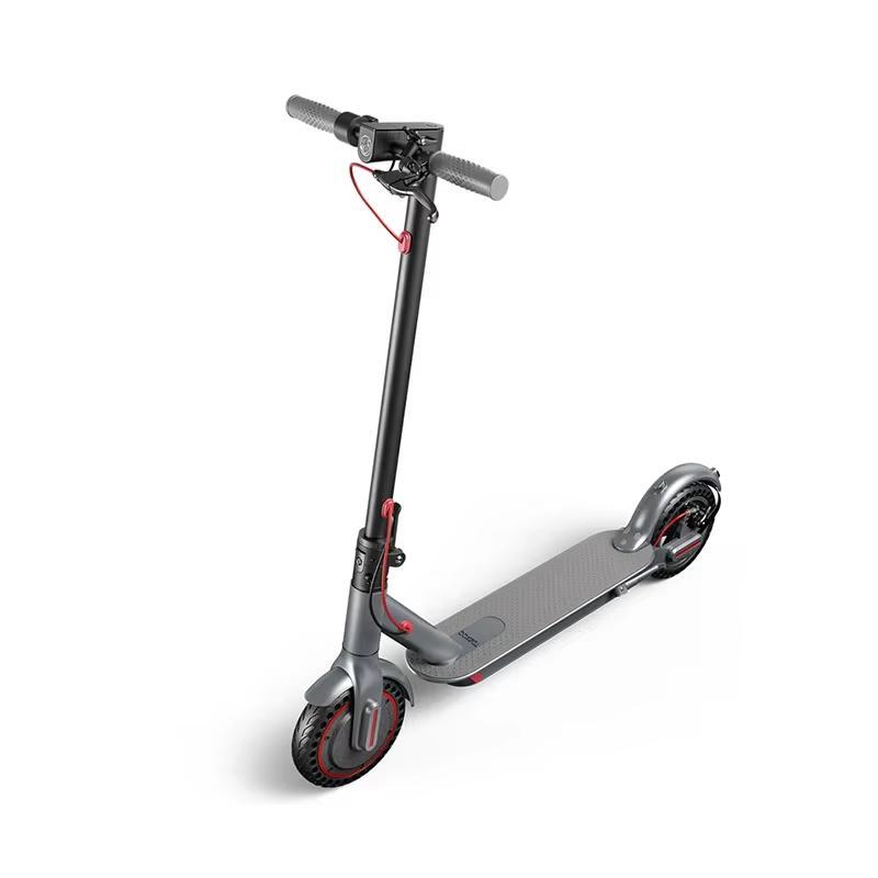 2026 New Emoko HT-T4 Pro Foldable Electric Scooter 350W 36V 10.4Ah 8.5-inch Honeycomb Tire, Supports Disc Brake+E-ABS Application