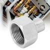 Stainless Steel Hex Head Reducer Pipe Connector Fitting Male Thread G1/2in Female Thread G1in
