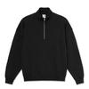 Skate Polar FRANKIE HALF ZIP SWEATSHIRT BLACK Sweatshirt Genuine Japanese Agency Product [Polar Co.] (JP, Alphabet, L, BLACK)