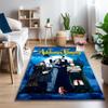 1pc General-purpose Rug, Addams Family Poster Printed Area Rug, Comfortable Office Chair Carpet, Home Entrance Floor Mat