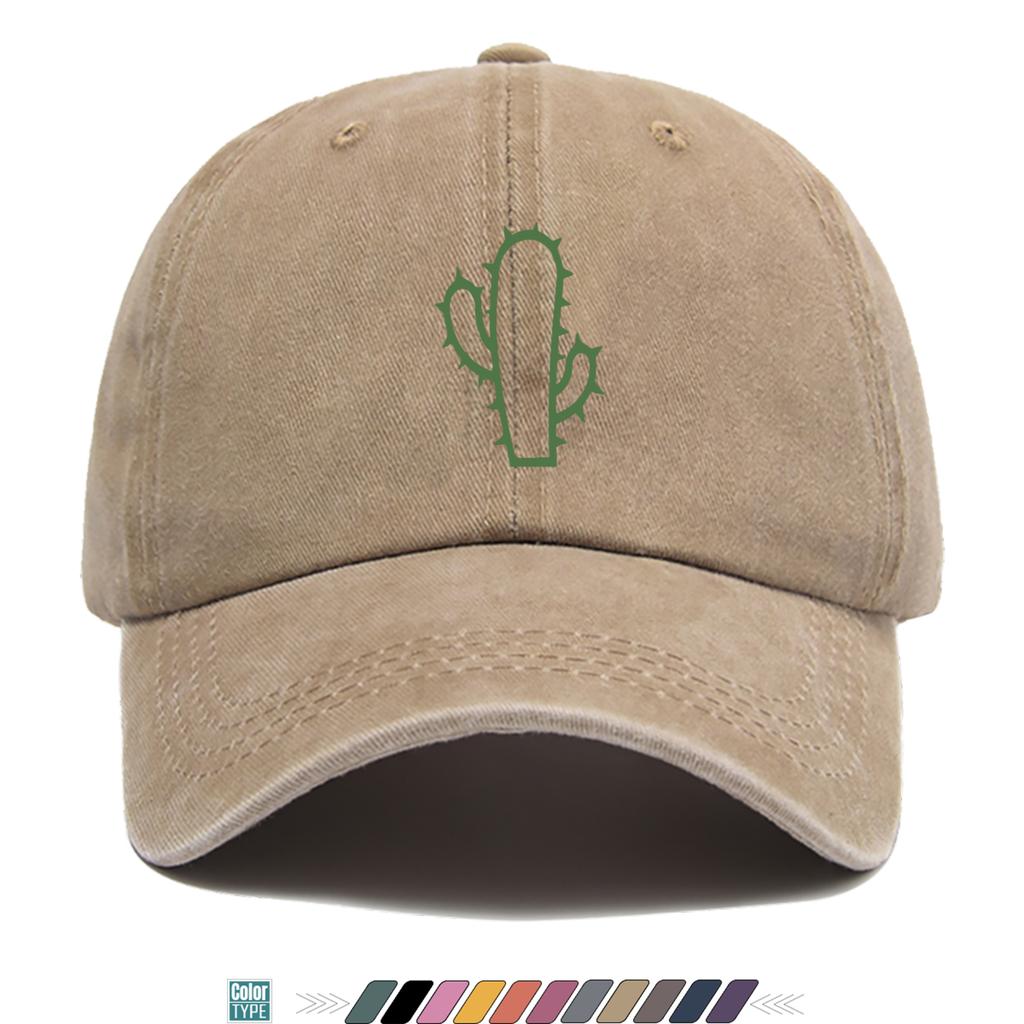 pc Cactus Print Trucker Hat QuickDry Breathable Unisex Cap with Cactus Buckle Closure Lightweight Suitable for Outdoor Sp