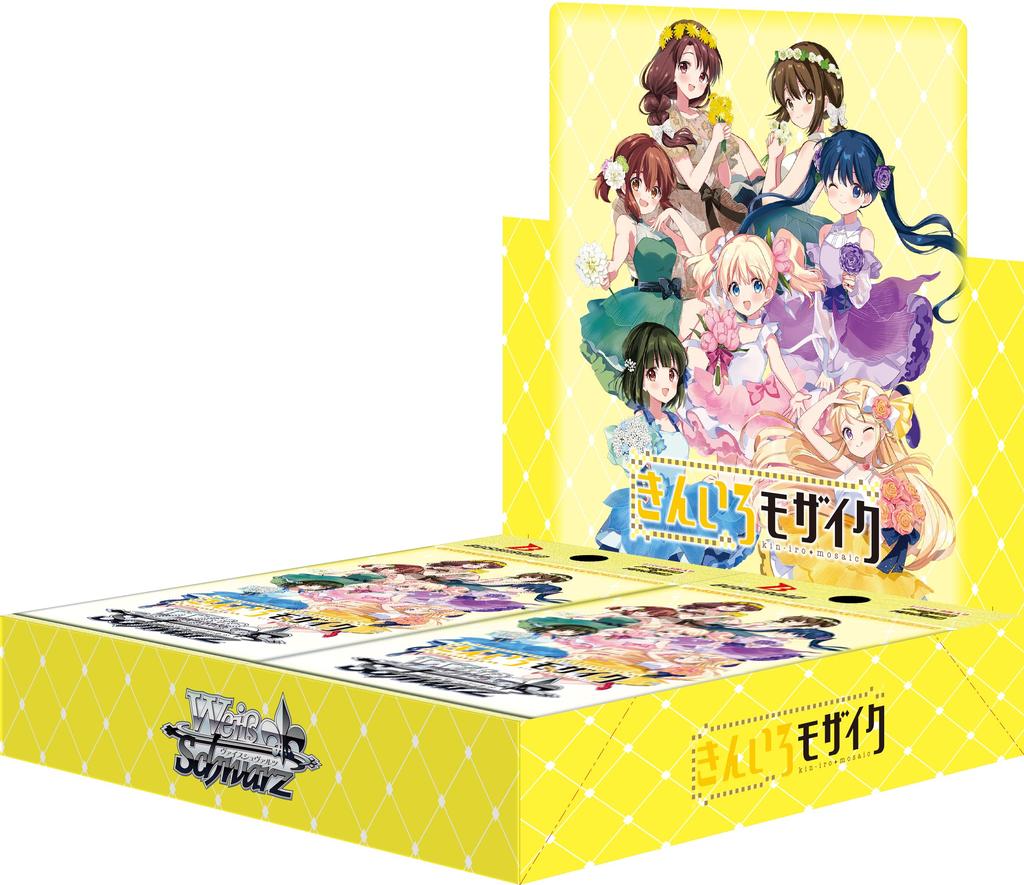 Weiss Schwarz Набор Бустеров Мозаика 15-я годовщина КОРОБКА Kin-iro 12-pack