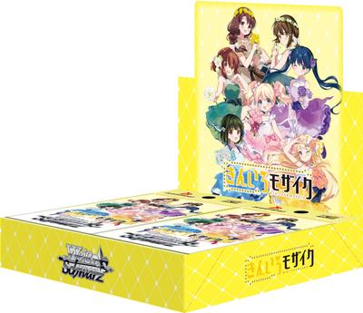 Weiss Schwarz Бустерный набор Мозаика 15-летие Коробка Kin-iro 12 пачек