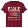 Made In 1986 Unisexs T Shirt 40th Birthday Gift Vintage forty