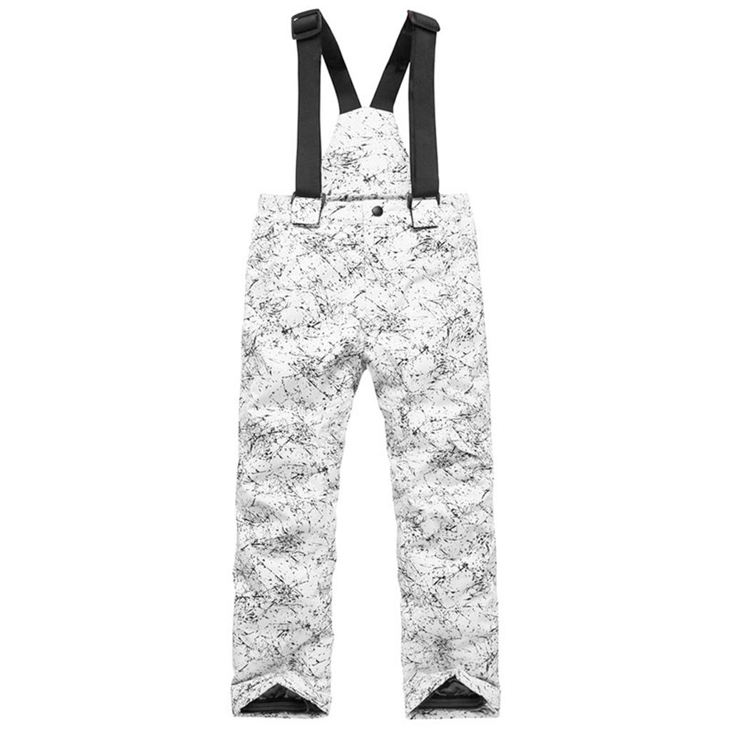 Детские сноубордические штаны Водостойкие Теплые Лыжные штаны для мальчиков и девочек