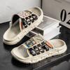 Летние тапочки Мужская обувь Повседневные пляжные сандалии Уличные шлепанцы Комфорт при ходьбе Роскошный дизайнерский Легкий Модные Домашние тапочки