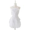 Waterproof Ruffle Apron with Pockets Nail Salon Apron Household Apron Sweet Heart Apron  Cleaning
