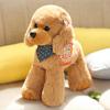 25-40cm Kawaii Simulation Plush Dog Dolls Stuffed Soft Puppy Toys Lovely Poodle Pillow for Girls Present