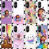 Мультяшный чехол для телефона Gabby's Dollhouse для Xiaomi Poco F7 Ultra X7 X6 X5 Pro X4 Gt M8 M7 Redmi 15 15C 13 13C 12 12C Мягкий чехол Fund