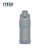 TYESO Vacuum Insulated Bottle 304 Stainless Steel Portable Sports Water Bottle with Straw for Travel Cycling& Outdoor Activities